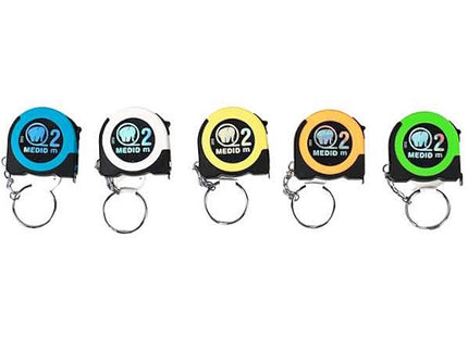 MEDID MINI FLESSOMETRO PORTACHIAVI COLORI ASSORTITI MT 2 NASTRO MM13