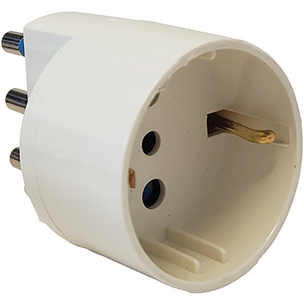 FAEG ADATTATORE CON SPINA 2P+T PRESA SCHUKO 2P+T 250V