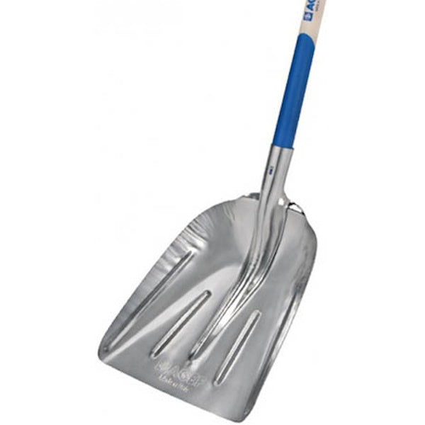 AGEF PALA DA NEVE IN ALLUMINIO MANICO IN FAGGIO E MANIGLIA CM 62