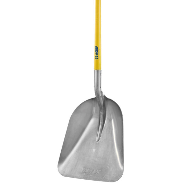 AGEF PALA DA NEVE MAGNUM IN ALLUMINIO PESANTE MANICO IN FAGGIO CM130