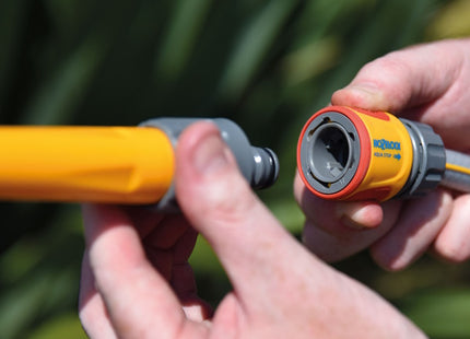HOZELOCK RACCORDO ACQUASTOP SOFT GRIP PER TUBO D.MM12,5 E D.MM15