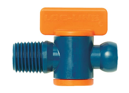LOC-LINE ATTACCO 1/4" REGOLATORI DI FLUSSO DA 1/4"M NPT CONF.DA PZ2
