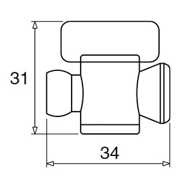 LOC-LINE ATTACCO 1/4" REGOLATORI DI FLUSSO INTERMEDI TUBO D.MM6 CONF.PZ2