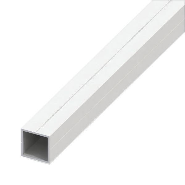 ALFER TUBO QUADRATO PVC BIANCO MM23,5X1,5 MT2,5
