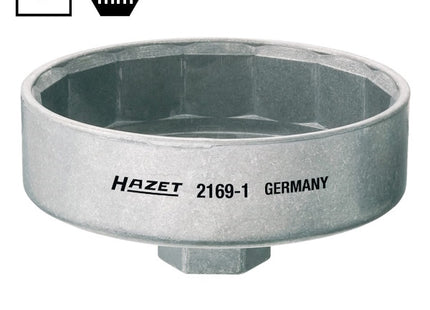HAZET CHIAVE A BUSSOLA PER FILTRI OLIO 1/2" 15 LATI*