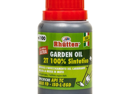 RHUTTEN OLIO GARDEN 2T SINTETICO ULTRA PER MISCELA FLACONE DA ML100