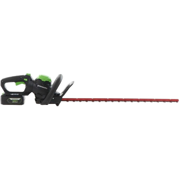 GREENWORKS TAGLIASIEPI G48HTK2 48V CON 1 BATTERIA E CARICABATTERIE