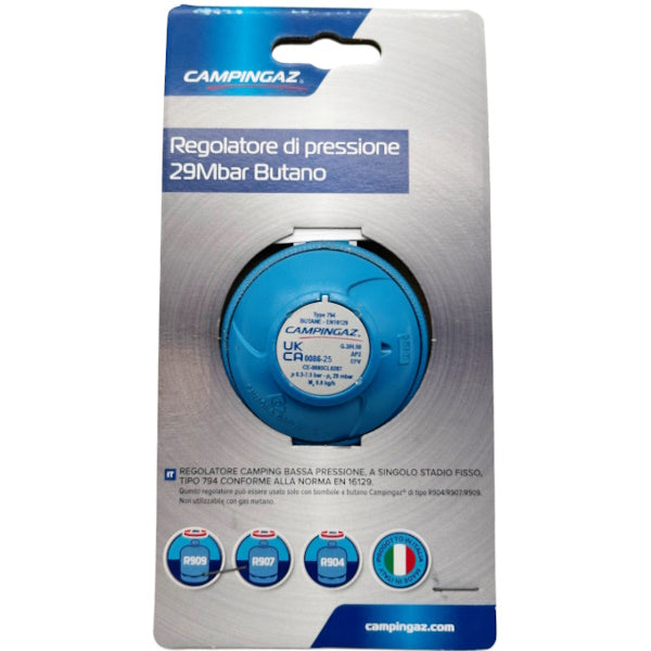 CAMPINGAZ REGOLATORE DI PRESSIONE PER BOMBOLE GAS