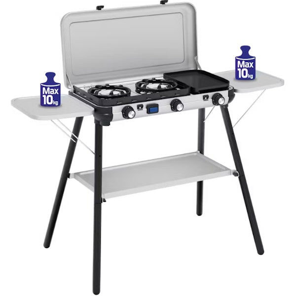 CAMPINGAZ FORNELLO A GAS DA CAMPEGGIO MOD. KITCHEN 2 MULTI-COOK PLUS