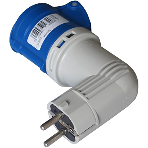 FAEG ADATTATORE CON SPINA SCHUKO 2P+T PRESA CEE 2P+T 250V