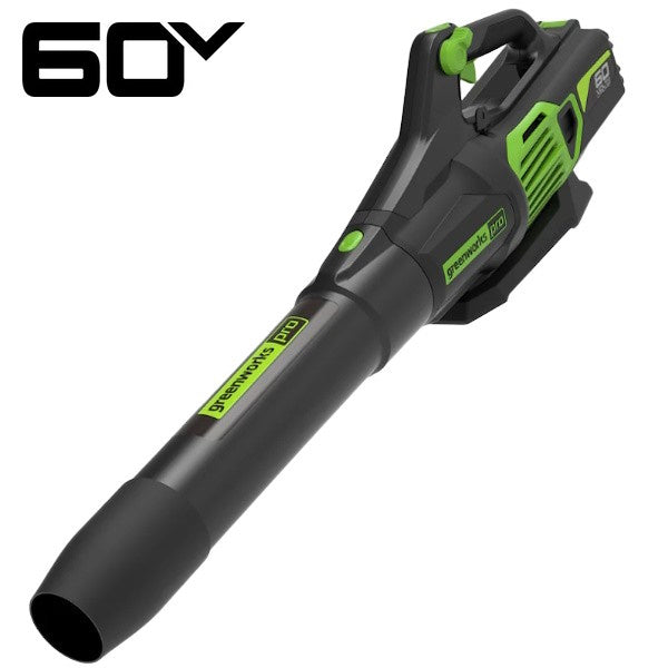 GREENWORKS SOFFIATORE ASSIALE GD60AB 60V SENZA CARICABATTERIA E BATTERIA