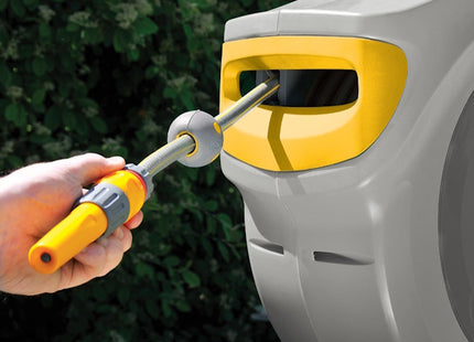 HOZELOCK RULLO AVVOLGITUBO AUTO REEL AUTOMATICO CON MT20 DI TUBO
