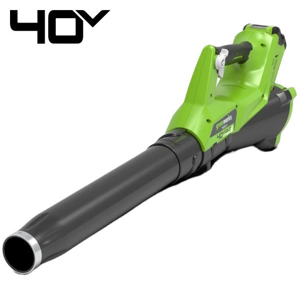 GREENWORKS SOFFIATORE ASSIALE G40AB 40V SENZA CARICABATTERIA E BATTERIA*