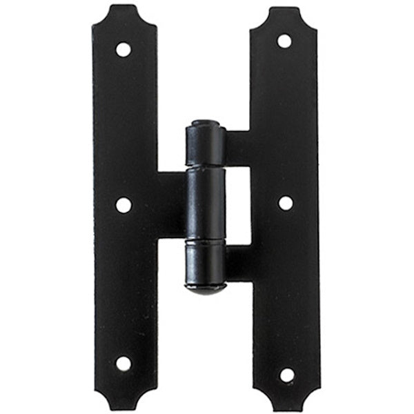 OM4 CANTONALE TIPO TORINO CERNIERATO CON SPINA FISSA NERO