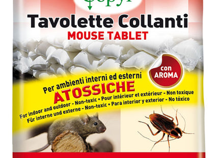 COPYR MOUSE TABLET TRAPPOLA COLLANTE PER TOPI E INSETTI