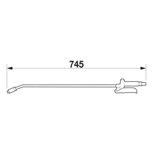 RAASM LANCIA DI NEBULIZZAZIONE CON GUARNIZIONI IN EPDM