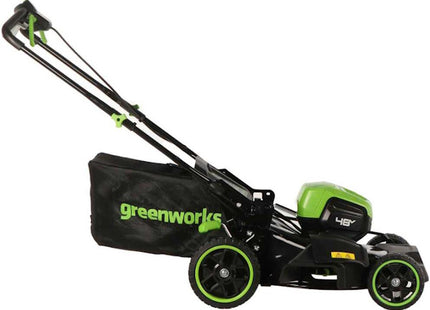 GREENWORKS RASAERBA GD48LM46SPIIK4 CM46 CARICABATTERIA+BATTERIA 48V 4AH