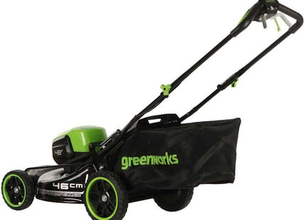 GREENWORKS RASAERBA GD48LM46SPIIK4 CM46 CARICABATTERIA+BATTERIA 48V 4AH