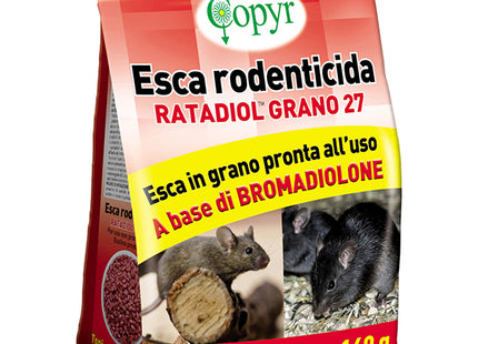 COPYR RATADIOL 27 ESCA PER TOPI IN GRANI GR150