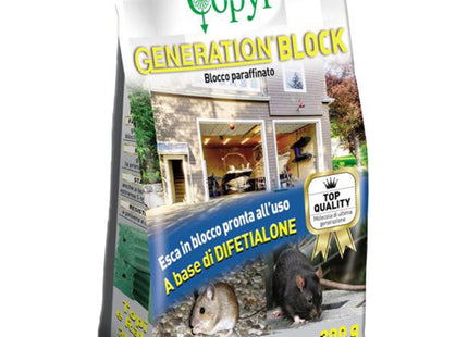 COPYR GENERATION BLOCK ESCA PER TOPI BLOCCHI PARAFFINATI GR300