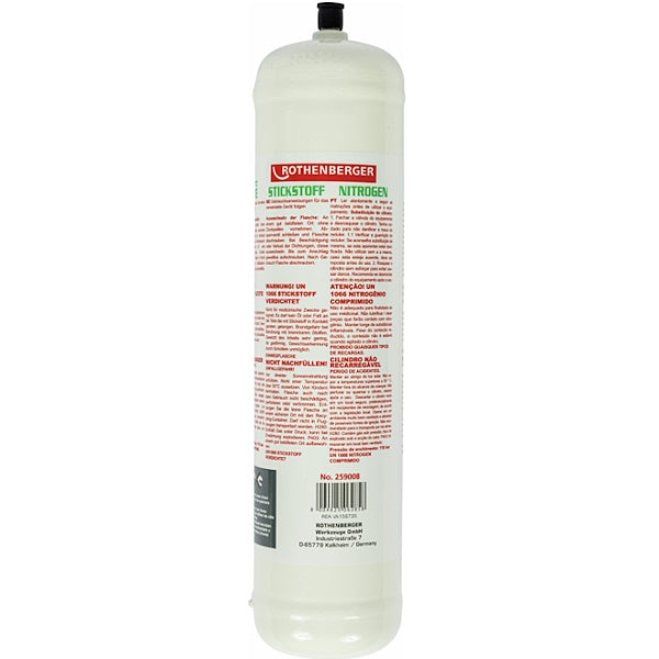 ROTHENBERGER BOMBOLA DI AZOTO COMPRESSO 1KG 110BAR