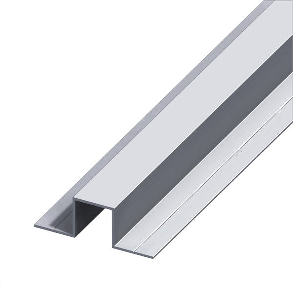 ALFER PROFILO QUADRATO A U 2 LATI 180° ALLUMINIO MM23,5X67,5X1,5 MT1