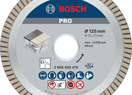 BOSCH DISCO DIAMANTATO PRO CERAMIC EXTRACLEAN TURBO