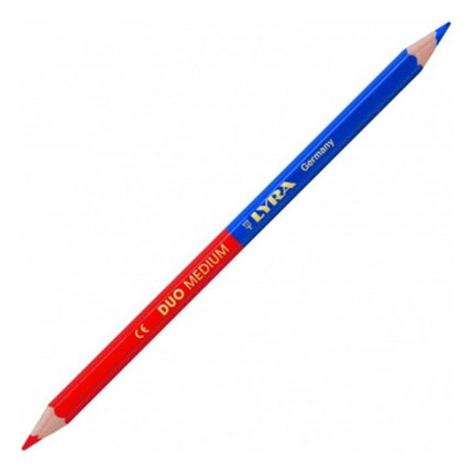 LYRA MATITA BICOLORE BLU/ROSSO DUO MEDIUM D.MM 7,6X178