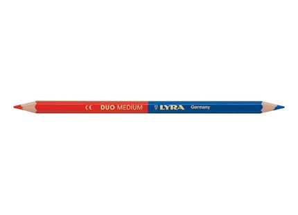 LYRA MATITA BICOLORE BLU/ROSSO DUO MEDIUM D.MM 7,6X178