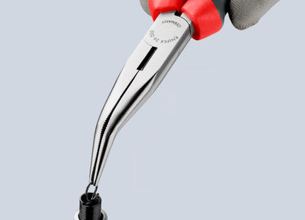 KNIPEX PINZA CON BECCHI MEZZOTONDI PIEGATI A 40° CON TRONCHESE MM200