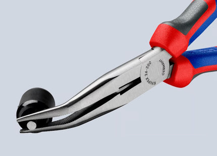 KNIPEX PINZA CON BECCHI MEZZOTONDI PIEGATI A 40° CON TRONCHESE MM200