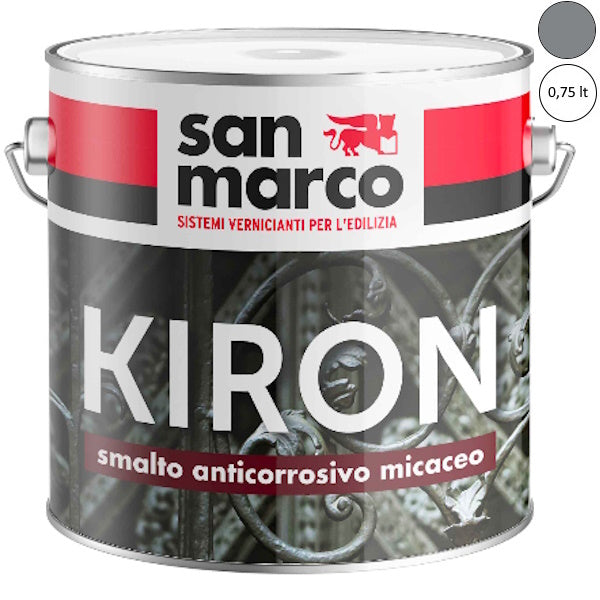 SAN MARCO KIRON SMALTO MICACEO GRANA FINE CANNA DI FUCILE LT0,75