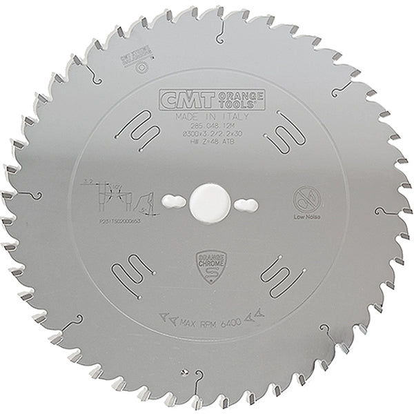 CMT LAMA PER TAGLIO LEGNO LUNGO E TRAVERSO VENA D.MM300X3,2X30 Z 48