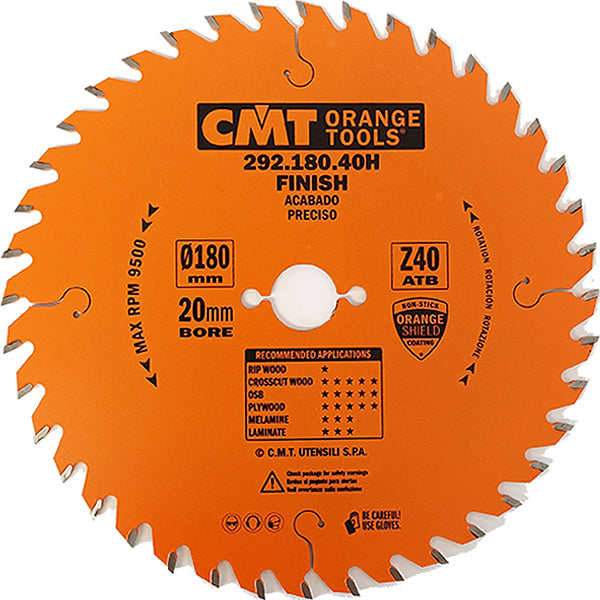 CMT LAMA PER LEGNO TAGLIO DI PRECISIONE D.MM180X2,6X20 Z 40