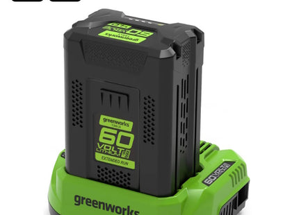 GREENWORKS STARTER KIT CARICABATTERIE + BATTERIA GSK60B4 60V 4AH