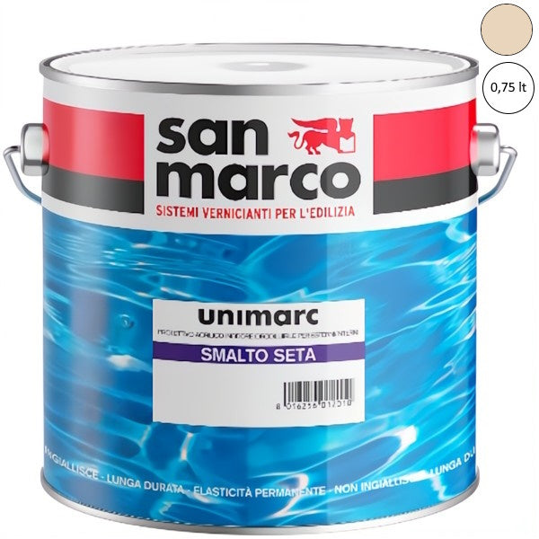 SAN MARCO UNIMARC SMALTO SETA AVORIO LT 0,75*