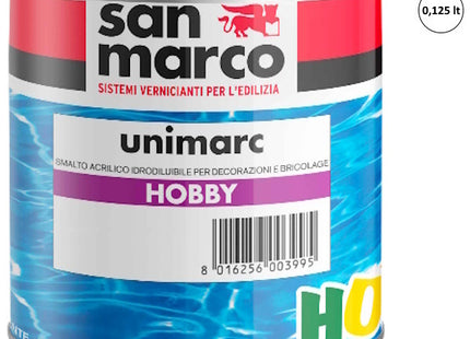 SAN MARCO UNIMARC HOBBY SMALTO ACRILICO ORO LT 0,125