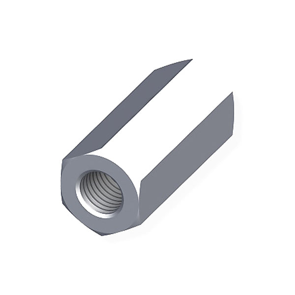 ALFER GIUNTI ESAGONALI ACCIAIO ZINCATO M 8 CONF.PZ 2