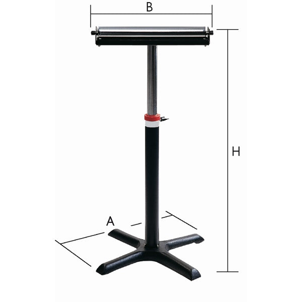 FEMI SUPPORTO MONORULLO ART.301 PER TRONCATRICI DA LEGNO