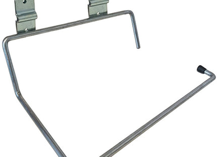 MINUTEX PORTAROTOLO DA PARETE/SOFFITO MM 280 IN ACCIAIO ZINCATO BIANCO