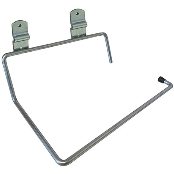 MINUTEX PORTAROTOLO DA PARETE/SOFFITO MM 280 IN ACCIAIO ZINCATO BIANCO