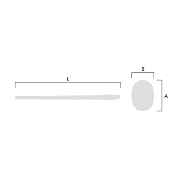 AUSTRALIAN MANICO IN RESINA PER BADILE CM140