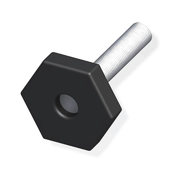 ALFER PIEDE DI REGOLAZIONE PVC/ACCIAIO M 8X46MM