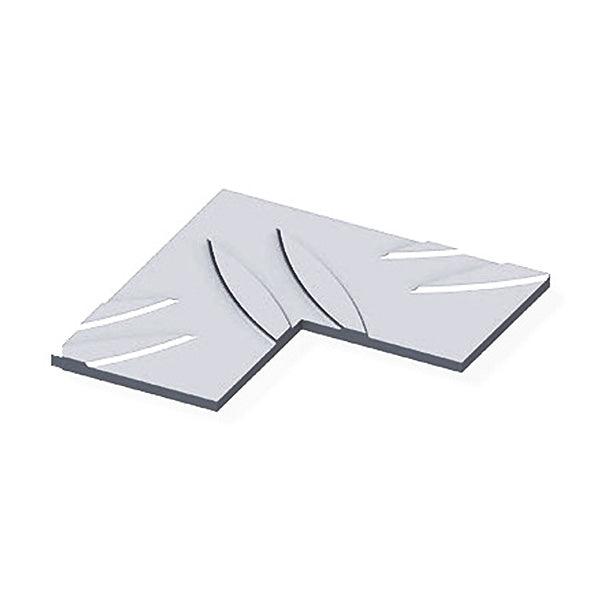 ALFER LAMIERE DI CONGIUNZIONE ALLUMINIO NATURALE MM 23,5 CONF.PZ4*