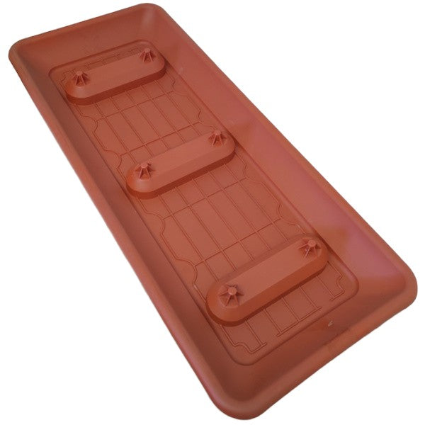 MARCHIORO SOTTO VASO TIKAL SCR100 COLORE TERRACOTTA CM96X41