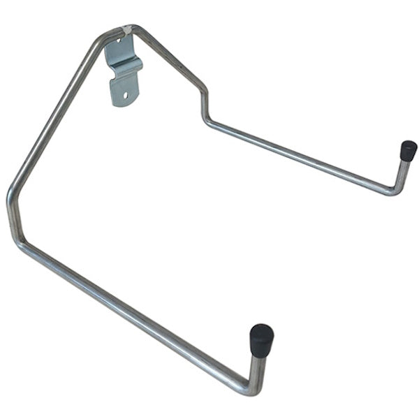 MINUTEX PORTATUTTO DA PARETE A L DOPPIO MM200X50X200 IN ACCIAIO ZINCATO