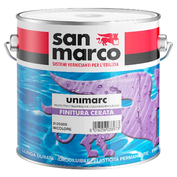 SAN MARCO UNIMARC FINITURA CERATA TRASPARENTE LT 0,75