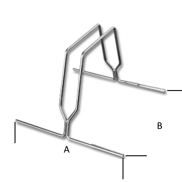MINUTEX PORTABICICLETTE A PAVIMENTO MODULARE ACCIAIO ZINCATO BIANCO