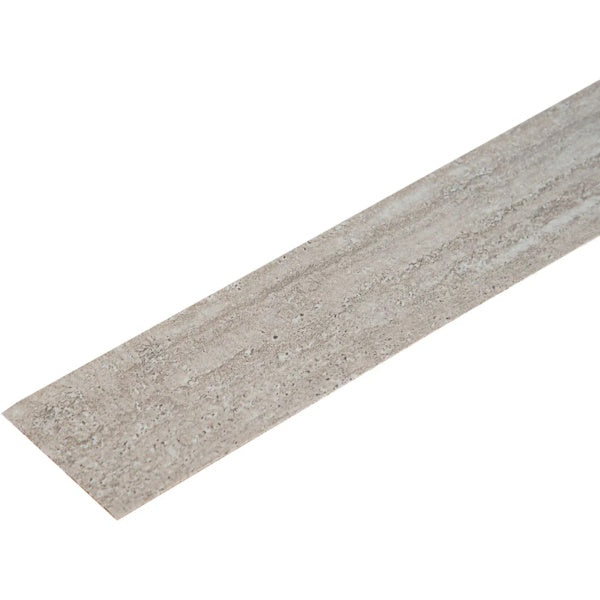 PIRCHER BORDO PREINCOLLATO PER TOP CUCINA TRAVERTINO GRIGIO MM610X42 PZ2