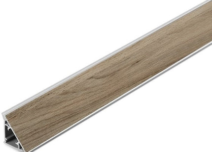 PIRCHER ALZATINA TRIANGOLARE PER TOP CUCINA FAGGIO RUSTICO MM30X25X3000*